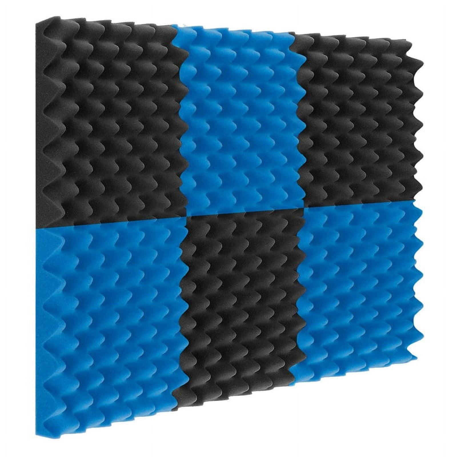 12Pack Acoustic Foam Panels Egg Crate Foam Sound Proof Padding 1 ...