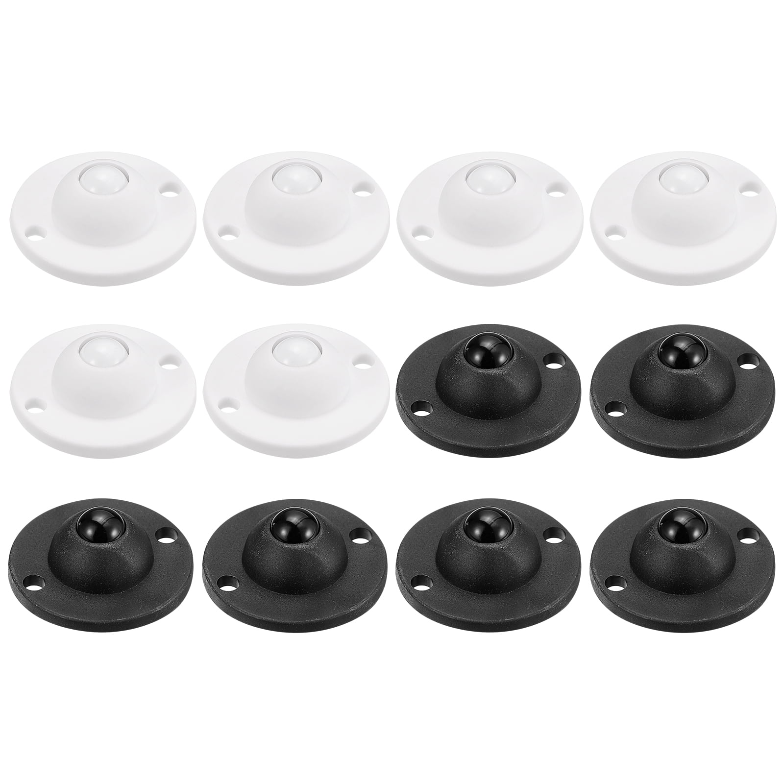 12Pack Adhesive Mini Caster Wheels, Swivel Universal Caster 360 ...