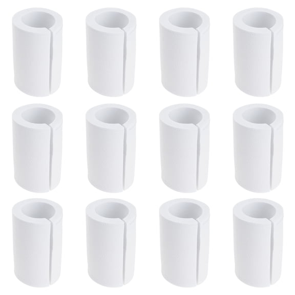 12Pack EVA Foam Curtain Spacers Drapery Spacers Easy to Install Curtains Remain Full & Functional Fits Most Curtain Rods
