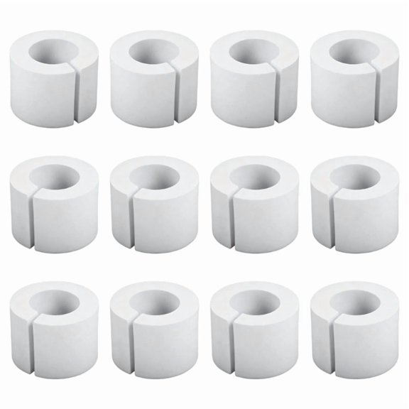 12Pack Foam Curtain Spacers Drapery Spacers Fit Most Curtain Rod Easy Install