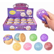 12Packs Mystery Dumpling Squishy - Super Soft Giant Dumpling Squishy with Steamer Box