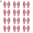 thumbnail image 1 of 12Pairs/Set Garden Gloves Thorn-Proof Well Performance Flexible Floral Print Work Welding Garden Gloves for Daily Use, 1 of 8