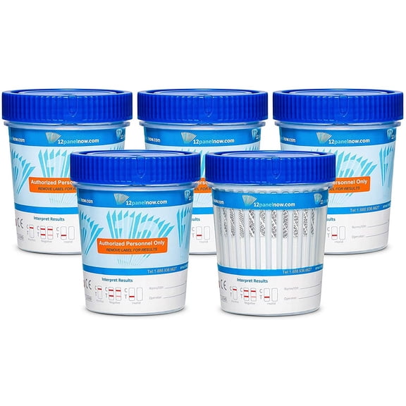 12PanelNow 14 Panel Multi-Drug Urine Cup Test with ETG |TRA | FEN - Pack of 10