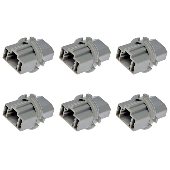 12Pc Car Rear Tail Light Lamp Socket Holder 33513-S50-003 for Taillight Socket,12x Socket Holder,Gray