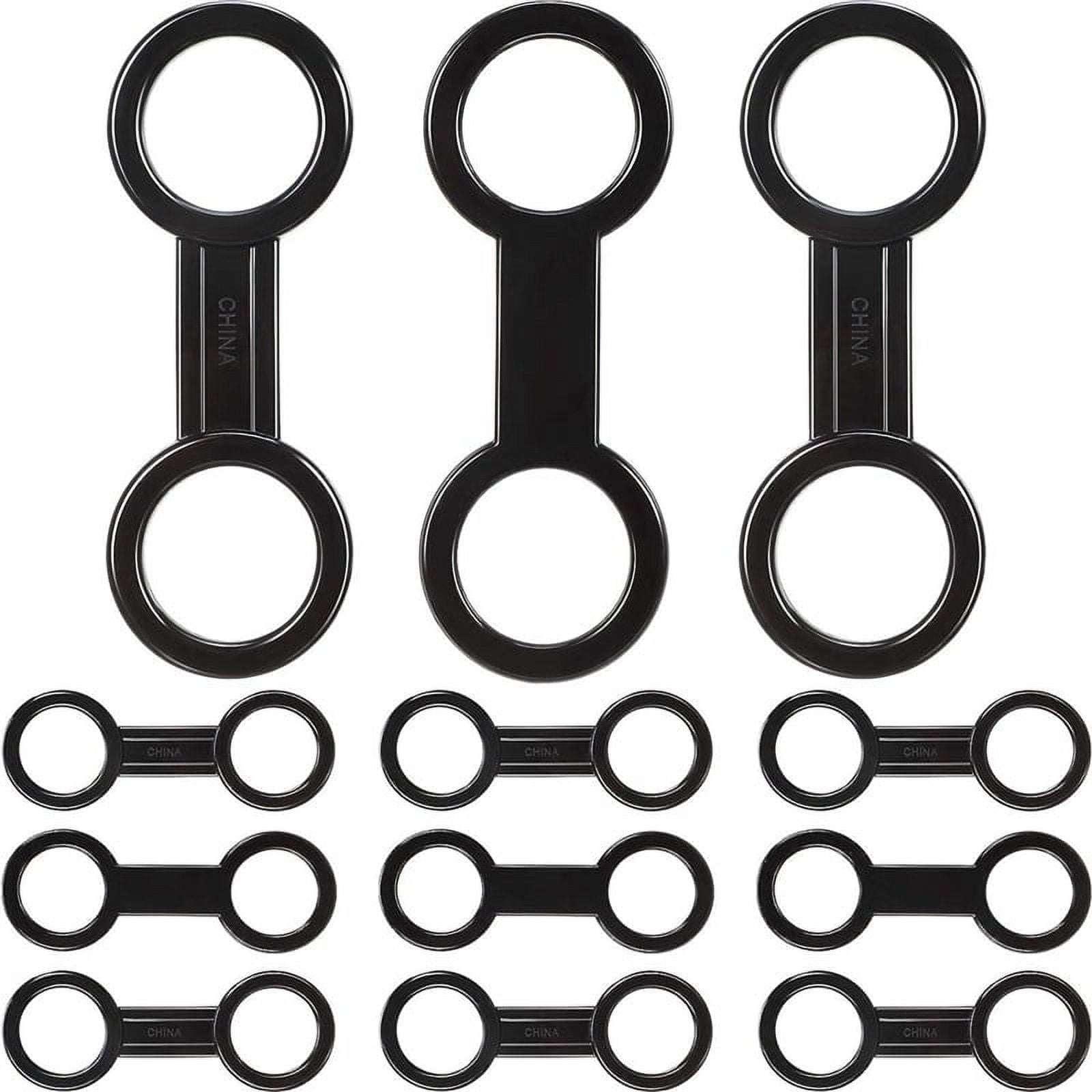 12Pc Silicone Snorkel Strap Keeper Dive Lock Kit,Dive Universal Plastic