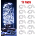 thumbnail image 1 of 12Pcs 20 LED 2m LED MICRO Copper Wire String Fairy Lights Xmas Decor Waterproof, 1 of 6