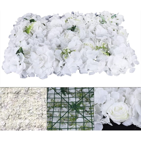 12Pcs 23.62"x15.75"x0.79" Artificial Mat Greenery Panels Topiary Hedge Plant, Privacy Hedge Screen Suitable for Outdoor Garden Backyard Fence Fence Privacy Screen and Indoor Wall Decor