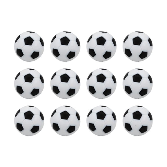 12Pcs 28mm Foosballs Table Game Replacement Balls Official Tabletop Game Balls