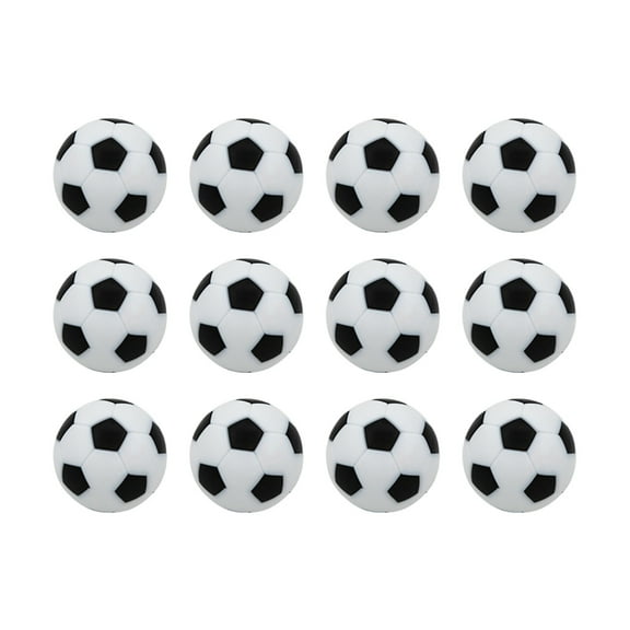 12Pcs 28mm Table Football Soccer Replacement Balls Official Tabletop Game Balls Official Small Table Footballs Balls