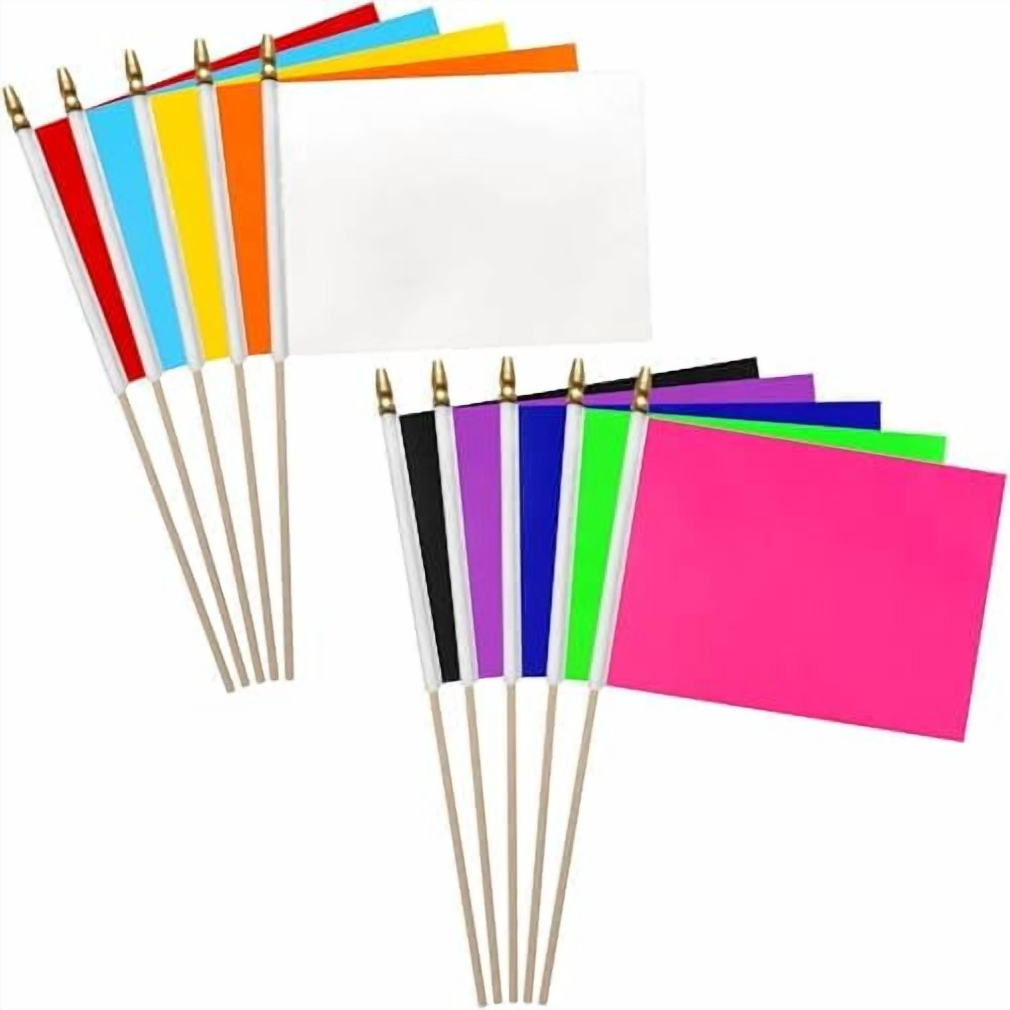 Skyygemm Tax Return Folders - 100 Pack, 9x12 Inch, Two-Pocket Organizer Envelopes In Red, White & Blue