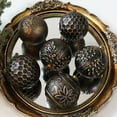 thumbnail image 1 of 12Pcs 8cm Antique Christmas Ball Set, Boxed Hanging Decor, Festive Baubles for Xmas Tree Ornament, 1 of 6
