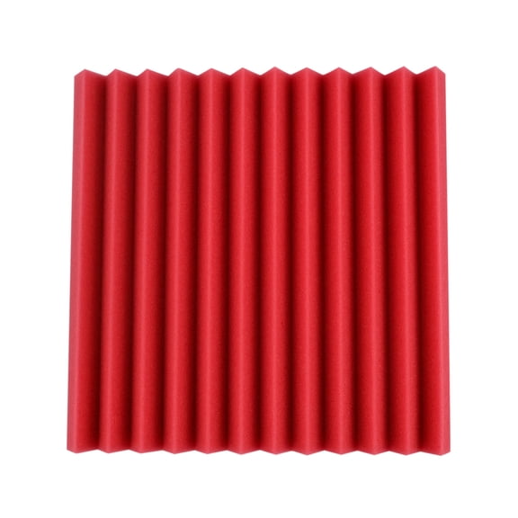 12Pcs Acoustic Foam Sound Stop Absorption Sponge Studio Ktv Soundproof Multicolour G