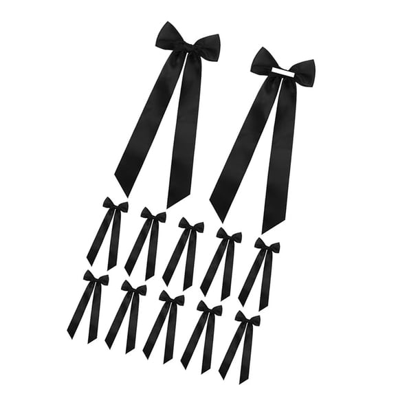 12Pcs Adhesive Ribbon Bowknot Candlestick Bowknot Ornament For Holder Wedding Bridals Shower Decoration Wrapping