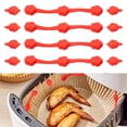 thumbnail image 1 of 12Pcs Air Fryer Magnet Silicone Buckle Set Heat Resistant Universal Air Fryer Silicone Strip for Fixing Parchment Paper Liners, 1 of 9