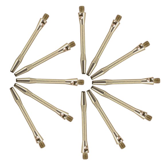 Milisten 12-Pack Dart Shafts Replacement for Outdoor Dart Players and Lightweight