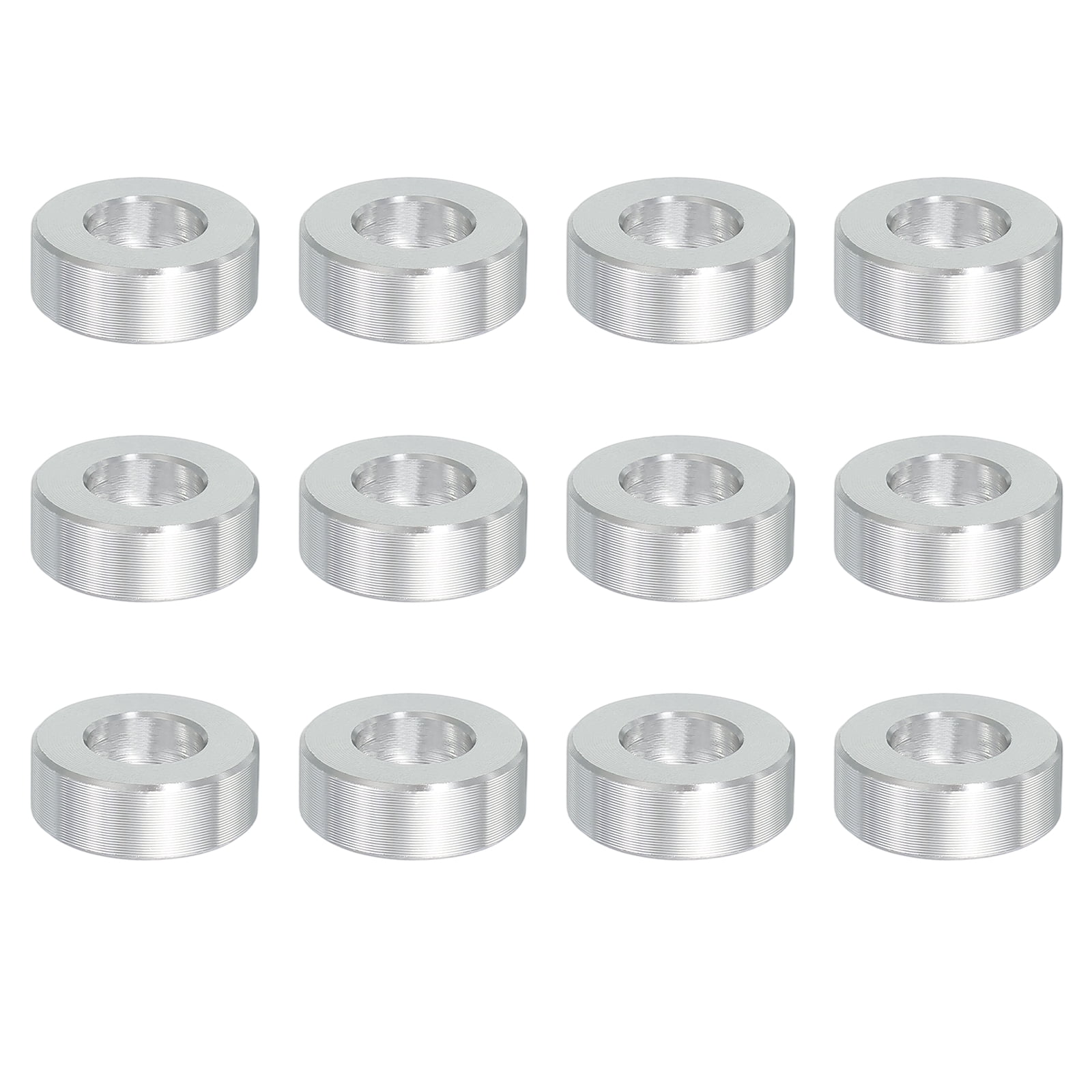 Uxcell 12Pcs Aluminum Spacers, 3/8