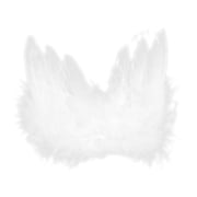 12Pcs Angel Wings Christmas Ornaments Mini Angel Feather Hanging Decor for Crafts Christmas Tree Holiday Party Decorations DIY Gifts Wedding