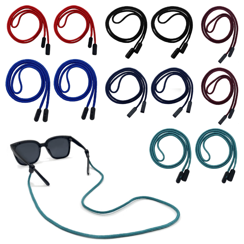 12Pcs Anti Slip Eyeglasses Neck Strap Anti Slip Polyester Eyeglasses ...