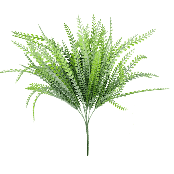 12Pcs Artificial Beaded Grass Wreath Fillers Stems DIY Crafts Greenery for Wreaths Floral Arrangements Home Door Garden Xmas Harvest Decor, Grapevine Not Included