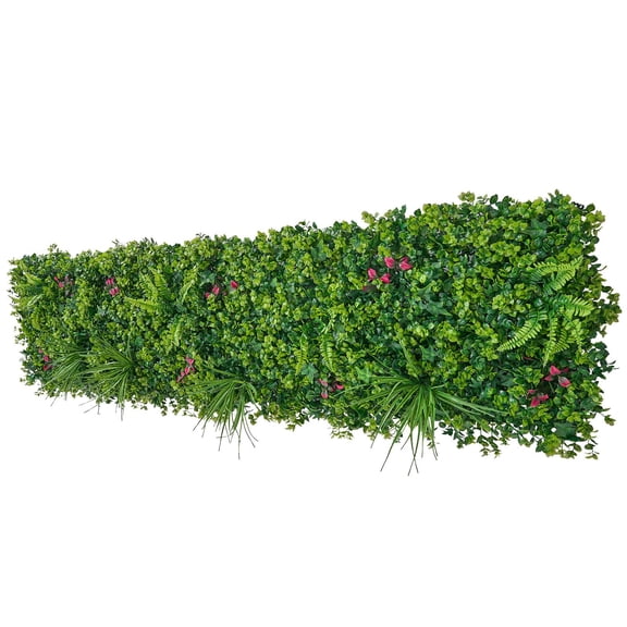 12Pcs Artificial Boxwood Panels 20x20 Sunproof Privacy Hedge, Fake Grass Wall Backdrop for Indoor Outdoor Garden Wedding