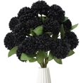 thumbnail image 1 of 12Pcs Artificial Chrysanthemums Flowers Ball Silk Fall Chrysanthemums Fake Mums for Indoor Outdoors Garden Home Wedding Bouquet Thanksgiving Autumn Decor, 1 of 7