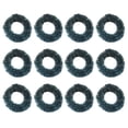 thumbnail image 1 of 12Pcs Artificial Flower Christmas Wreath Candle Wreath Fashion Autumn Wedding Village Decoration Candle Wreath, 1 of 8