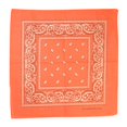 thumbnail image 1 of 12Pcs Bandanas 100% Cotton Double Sided Paisley Print Head Wrap Scarf Headband Orange, 1 of 5