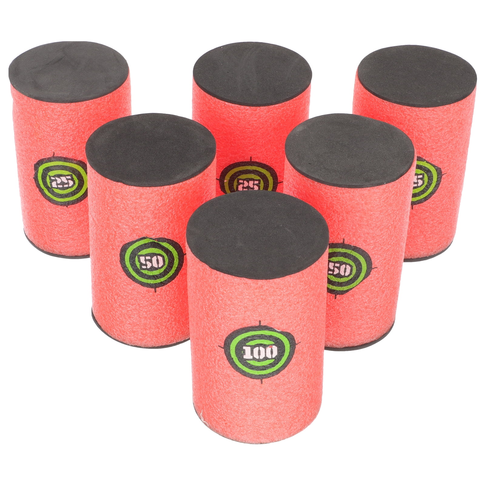 12Pcs BarrelLike Dart Targets Lightweight Target Game Archery Shooting