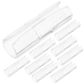 12-Pack Non- Bed Sheet Grippers Clips, Plastic Fasteners to Secure Bedding, Prevent Slipping and Keep Sheets Tight