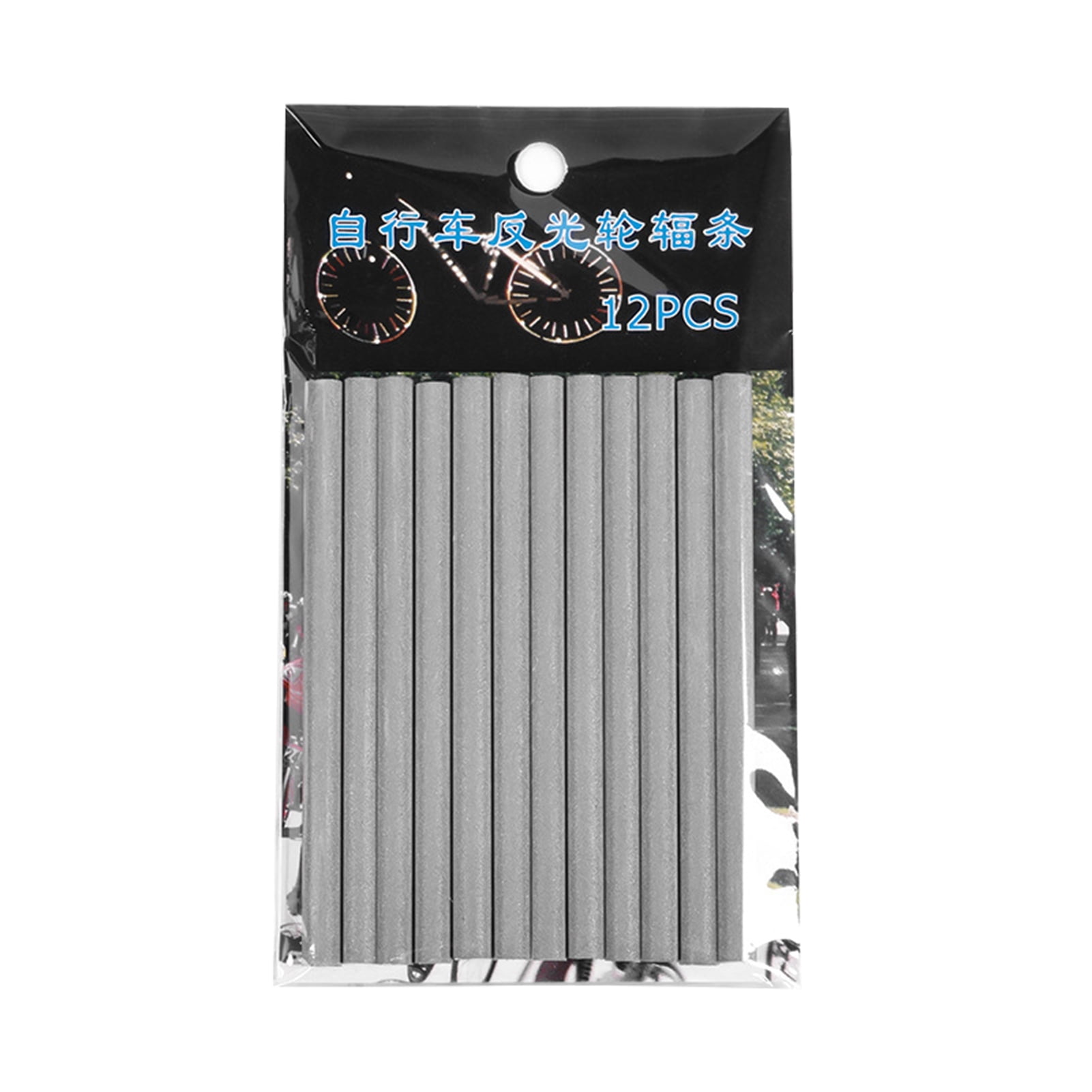 12Pcs Bicycle Spoke Skins Wraps Night Riding Universal Easy to Install