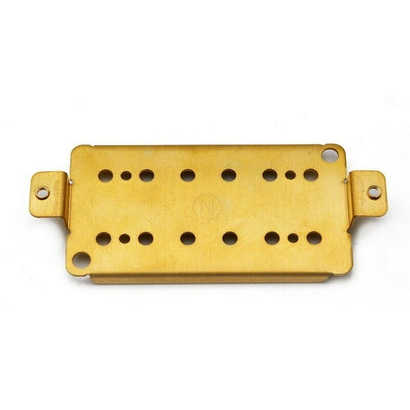 12Pcs Brass Electric Guitar Humbucker Baseplate Electric Gutiar Pickup Baseplate Gold