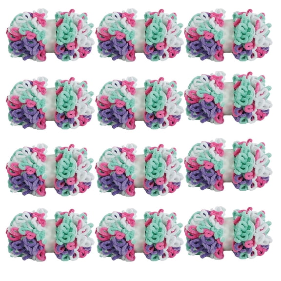 12Pcs Bulky Loop Yarn for Finger Knitting Soft,Off The Hook Loop Yarn,No-Needle Craft Chenille Yarn for Crocheting, Hand-Knitting Yarn (9.8 yds,3.5 oz Each Skein)