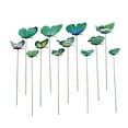 thumbnail image 1 of 12Pcs Butterfly Decorations, Fake Butterfly Stakes Outdoor Yard Planter, Waterproof Decorative Garden Stakes, Fake Butterflies Plant Stake Stems for Flower Bouquet Plant Pot, Green, 1 of 5