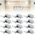 thumbnail image 1 of 12Pcs Cabinet Hinge Lights - Universals Sensor LED Lights, Motion-Activated Closets & Wardrobe Lighting, for Kitchen, Bathroom, Bookshelf, White & Cool White Options, 1 of 6
