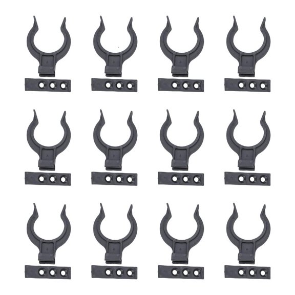 12Pcs Cabinet Plinths Fixing Clip Baseboards Fasteners Kickboard Skirting Clip