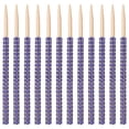 thumbnail image 1 of 12Pcs Candy Apple Sticks, 5.8 Inch Wooden Skewers, Bling Rhinestone Sticks, Caramel Apple Picks, Cake Pop Sticks, Fruit Treats Skewers & Party Dessert Sticks with Diamond Mesh for Holiday Decor, 1 of 8