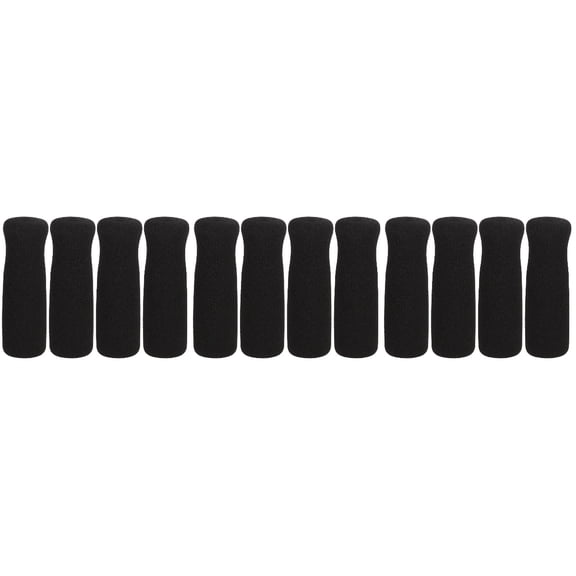 12Pcs Cane Handle Grip Replacement Crutch Hand Grips Replace Offset Handle Crutch Hand Grips Sticks