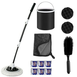 Microfiber Car Wash Detail Collapsible Bucket Mitt Kit Auto Exterior Clean Set Microfiber Car Wash Detail Collapsible Bucket Mitt Kit Auto Exterior Clean Set