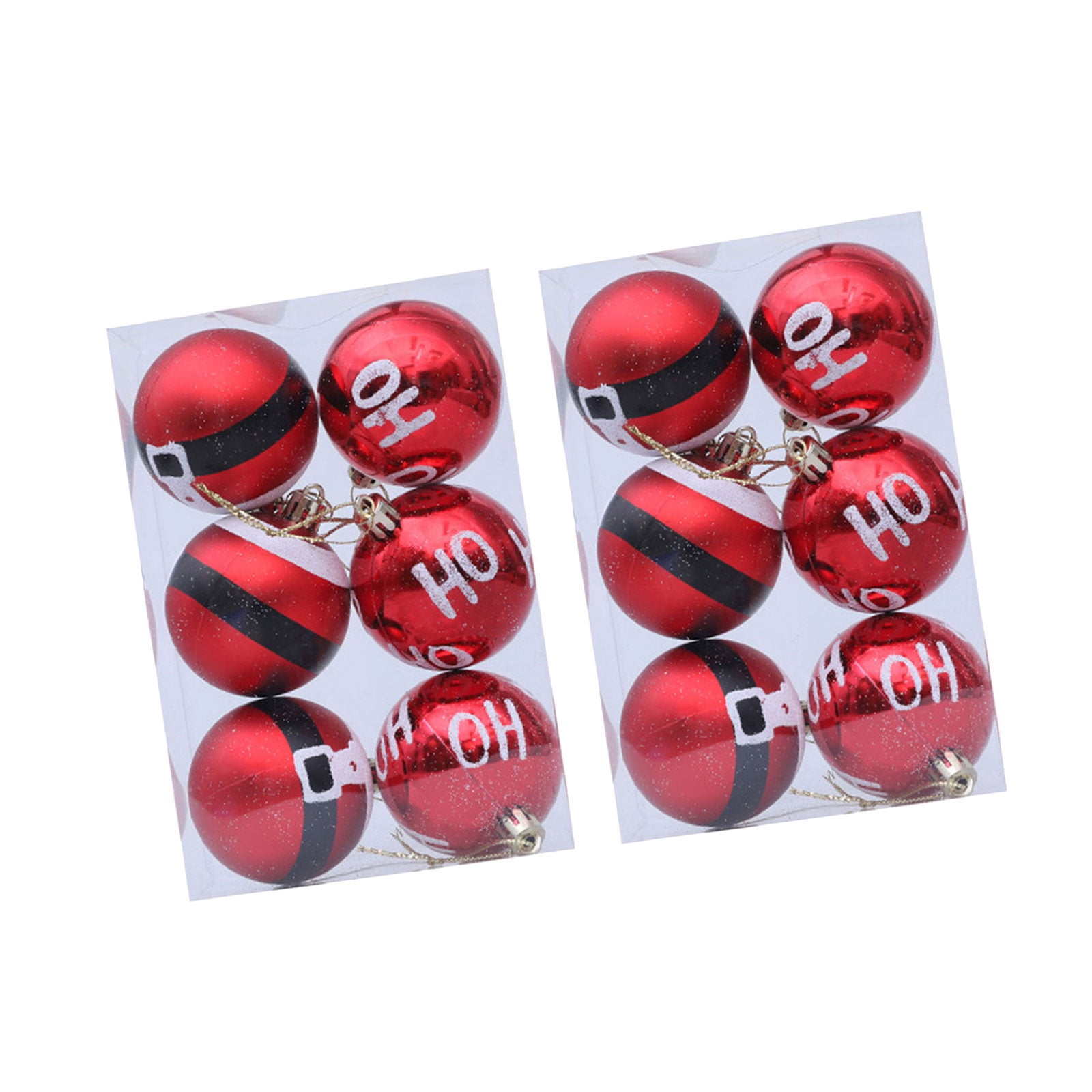 12Pcs Christma Balls Ornaments Shatterproof Baubles for Christmas Tree ...