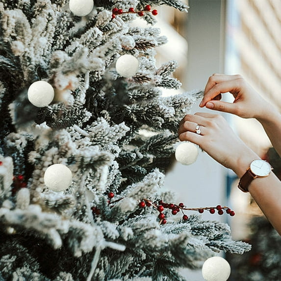 Taicans 12Pcs Christmas Ball Ornaments Shatterproof Christmas Ornaments Set Decorations for Xmas Tree Balls,4.57in Festive Wedding Hanging Ornaments Christmas Tree Decoration