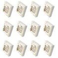 thumbnail image 1 of 12Pcs Christmas Chocolate Box 12 Compartments Treat Boxes Festival Cookie Candy Packaging Boxes for Parties and Event, 1 of 9