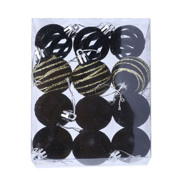 12Pcs Christmas Ornament Shatterproof Christmas Baubles Decorations for Tree Wreath Mantels Embellishments
