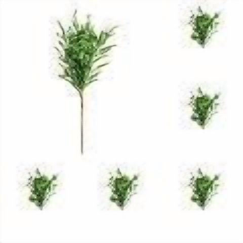 12Pcs Christmas Real Touch Norfolk Pine Stems - Christmas Artificial Pine Branches, Faux Greenery Cedar Picks for Holiday Wreath, Tablecenterpiece Vase Decor,DIY Crafts Home Decor(Green,17.7x3.9")
