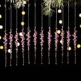 thumbnail image 1 of 12Pcs Christmas Tree Icicle Ornaments Clear Acrylic Icicle Tree Decoration Hanging Ornaments Christmas New Year Decoration 2026, 1 of 9