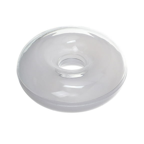 WHAMVOX Candy Container Transparent White 12Pcs 3.7X3.7X1.2In Mini Storage