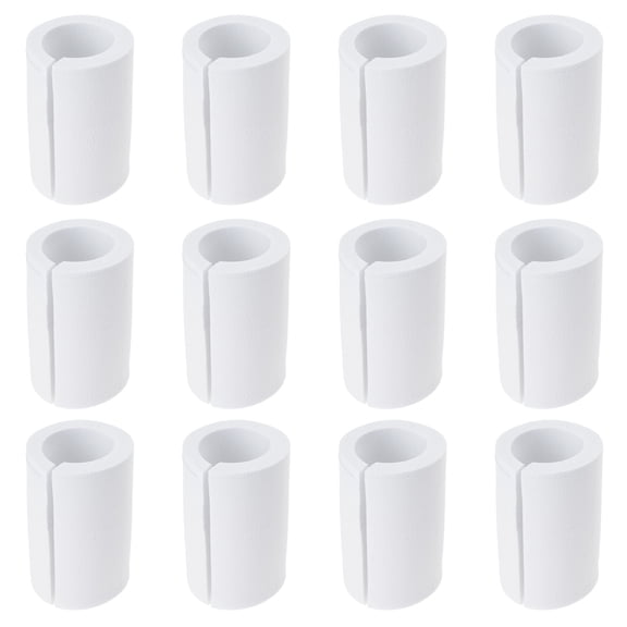 12Pcs Curtain Spacers Drapery Spacers Not Need to Dismantle the Rod Curtain Rod Accessory for Home Offices Decors