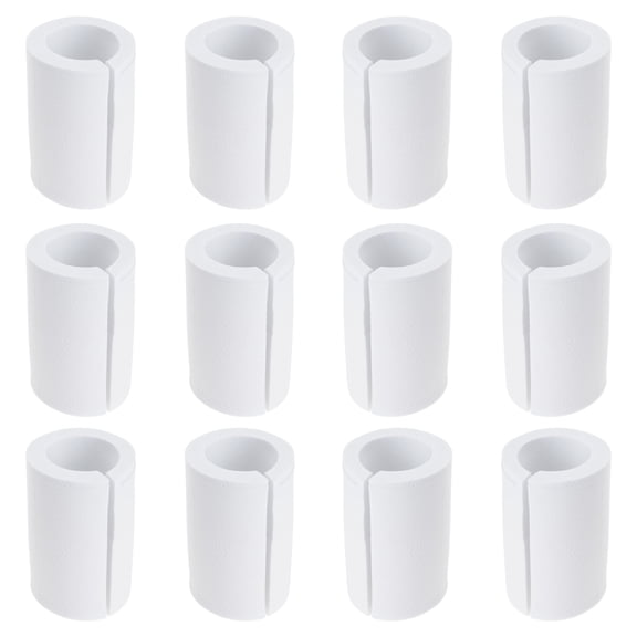 12Pcs Curtain Spacers Drapery Spacers Not Need to Dismantle the Rod Curtain Rod Accessory for Home Offices Decors