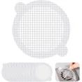 thumbnail image 1 of 12Pcs Disposable Shower Drain Hair Catcher Mesh Stickers 3.5Inch Drain Cover Pro, 1 of 6