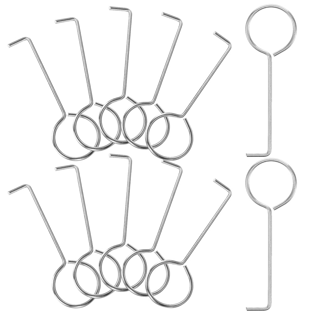 12Pcs Drain Lifting Hook Floor Drain Grate Hooks Lifting Hooks Floor Drain Removal Tool for