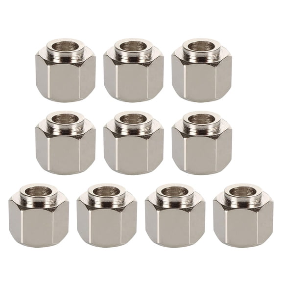 12Pcs Durable Stainless Steel Plated Silver Eccentric Columns for 3D Printer V Wheel Systems